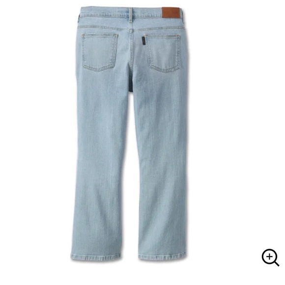 Harley-Davidson Women’s High Rise Boot Ankle Light Blue Denim Stretch Jean Nwt - Picture 2 of 8